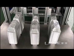 ISO vollautomatische Aluminiumfolienbehältermaschine 4 Hohlräume