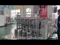 T80 umweltfreundliche Fabrik Steckdose 6,5 Zoll runde Pfanne laufendes Video