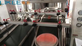 LK-T80 Maschine zur Herstellung runder Pfannenbehälter aus Aluminiumfolie