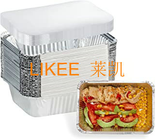 kaufen Nahrungsmittelbehälter der Aluminiumfolie-3003 für die Heizung, des Nahrungsmittelaromas zu schützen online manufacture