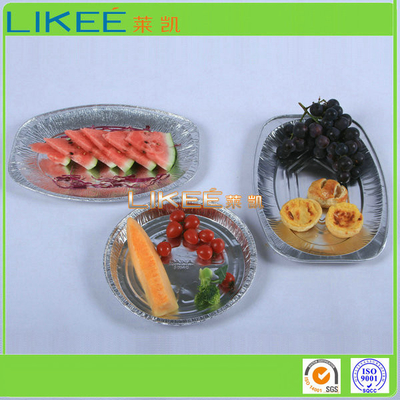 kaufen Starke Sperre Picknick-Oval-Aluminium-Tray Feezer Safe Oven Safes online manufacture