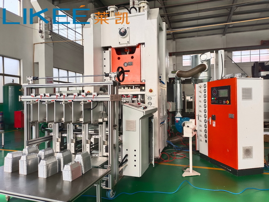 kaufen USA Markt Voll automatische Aluminiumfolie Lebensmittelbehälter Herstellung Maschine LK-T80 online manufacture