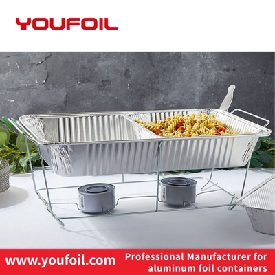 kaufen Umweltschutz Rechteckiger Aluminiumfolienbehälter in voller Größe Grillpfanne online manufacture