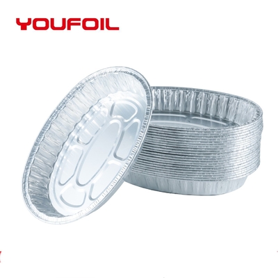 kaufen Ungiftiger ovaler Aluminium-Tray Disposable Aluminum Foil Food Tray Food Storage online manufacture