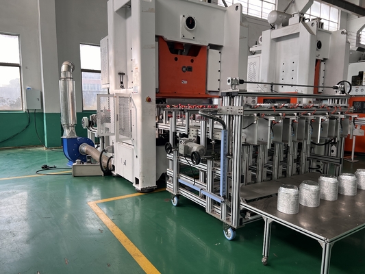 kaufen Hohe Kapazität 80 Ton Aluminum Foil Container Machine für Lebensmittelverpackungs-Schale online manufacture