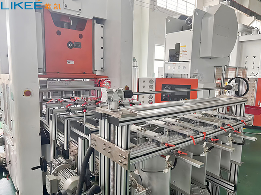 kaufen Erweiterte H-Rahmen-automatische Aluminiumfolie-Tray-Herstellmaschine online manufacture