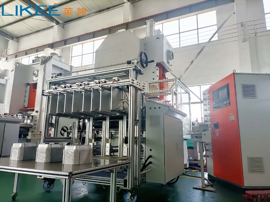 kaufen LK-T63 Lebensmittelbehälter Aluminiumfolie 50 Schläge pro Minute Tray-Making-Maschine online manufacture