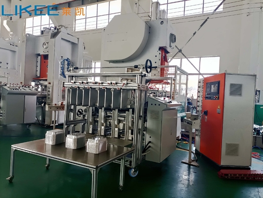 kaufen 63TON Mitsubishi PLC Automatische Aluminium Topfmacherei 35-68 Schläge/min online manufacture