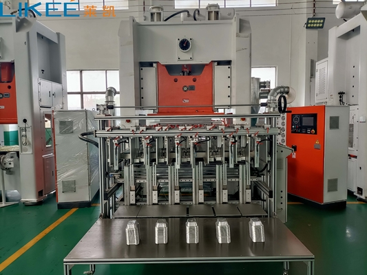 kaufen Elektrische 5~6 Hohlräume Aluminiumfolie-Tray-Machmaschine mit breiteren und dickeren Struktur online manufacture