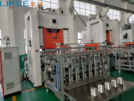 kaufen 130TON 12000 Stück/h Produktionslinie für Aluminiumfolienbehälter online manufacture