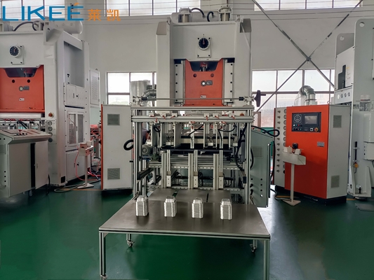 kaufen Vollautomatische 80 Ton Aluminium Foil Container Production Linie Operation leicht online manufacture