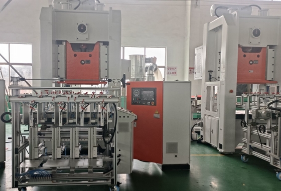 kaufen Schneider Electric Aluminum Foil Tray Making Machine with Mitsubishi PLC online manufacture