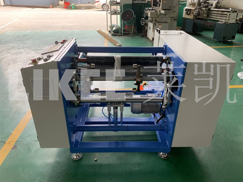 kaufen Halbautomatische 305m Wickellänge Haus Folie und Papier Wickelmaschine mit 2 Spindeln online manufacture