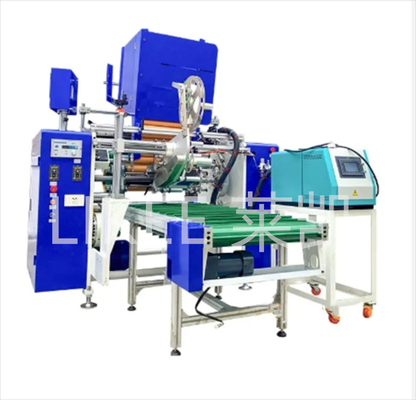kaufen Automatische 6 Wellen Siemens PLC-Hausfolie-Wiederaufwicklung Maschine mit 305m Wiederaufwicklung Länge online manufacture