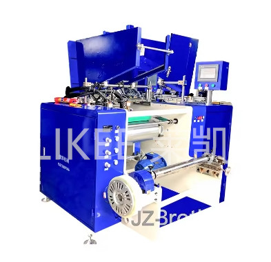kaufen Schnellgeschwindigkeit 6 Wellen Automatische Aluminiumfolie Roll Rückwicklung Schneidmaschine online manufacture