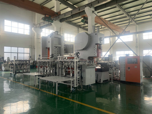 kaufen LK-T63 Aluminum Foil Container Making Machinewith Integrated Auto-Stacking Unit online manufacture