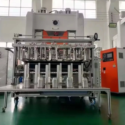 kaufen Vollautomatische 35~70 Schläge/min Einweg-Tischgeschirr-Aluminiumfolie-Plattenmachmaschine online manufacture