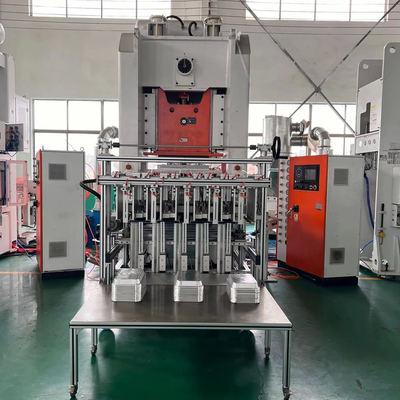 kaufen 12000PCS/H Aluminiumfolie Behälter Herstellungsmaschine für den Haushalt online manufacture