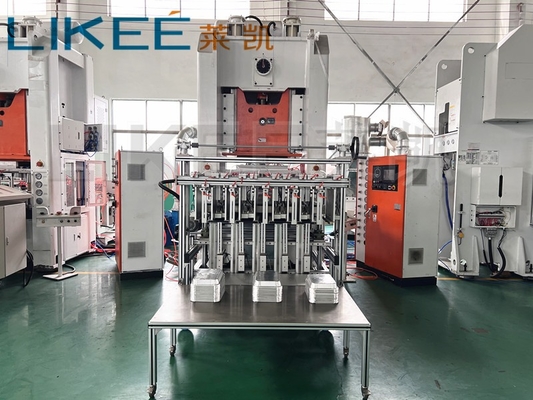 kaufen LK-T80 Lebensmittelbehälter Aluminiumfolie Stanz-Automatische Herstellungsmaschine 12000 Stück pro Stunde online manufacture