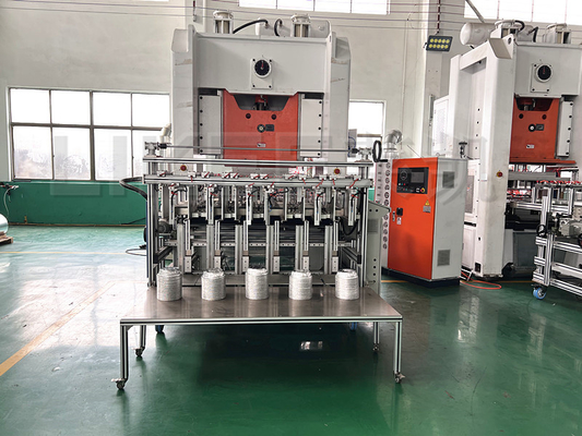 kaufen LK-T80 Food Container Punching Machine Automatic for Food Grade Square Round Pan online manufacture