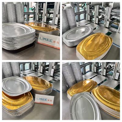 kaufen LK-T80 Food Container Punching Machine Automatic Food-Safe Fish Pan Forming Machine online manufacture