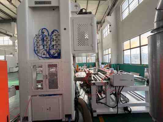 kaufen Aluminiumfolie Behälter Herstellungsmaschine Lebensmittelqualität Rechteckige Vollgröße Grillpanne online manufacture