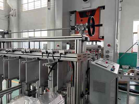 kaufen 0,25 mm Airline Catering Aluminium Einwegbehälter Herstellungsmaschine online manufacture