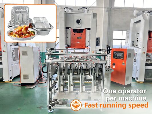 kaufen LK-T80 80-Ton Aluminiumfolien-Herstellungsmaschine mit Mitsubishi SPS für runde, quadratische und rechteckige Schalen Online-Herstellung