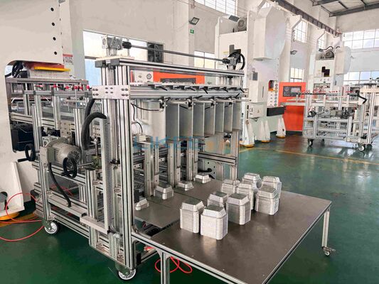kaufen 63-Ton Aluminiumfolienbehälter-Herstellungsmaschine mit 1 Jahr Garantie und lebenslangem technischen Support Online-Herstellung