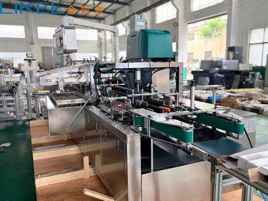 kaufen Automatische Kartonmaschine Einstellbarer Kartonbau für nasse Tücher, Kunststoffverpackungen und Papierprodukte, 380 V 3-Phasen Online-Herstellung