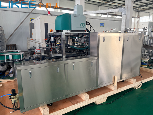 kaufen Automatische Kartonmaschine für Aluminiumfolienrollen vom Füttern bis zur Abdichtung in einem kontinuierlichen System Online-Herstellung