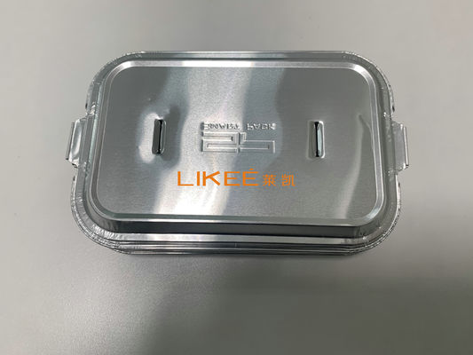 kaufen Silberne Behälter-Deckel der Aluminiumfolie-1LB für Wegwerfbehälter-Satz online manufacture