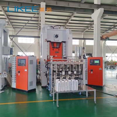 Vollautomatische Mitsubishi PLC-Aluminiumfolie-Plattenherstellmaschine für die Produktion von Einweggeschirr