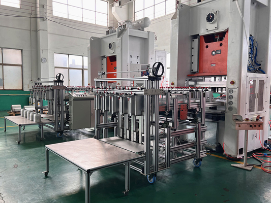 12000/H Automatische Besteckspitze Spülzack Aluminiumfolie Plattenmachmaschine Mit Mitsubishi PLC