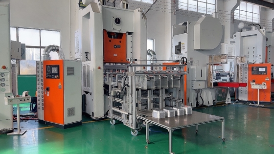 80TON Druckmaschine für Aluminiumfolienbehälter mit SPS-System