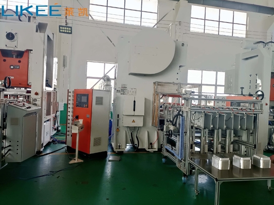 Voll automatische 63 Tonnen SIMENSE Motor Aluminiumfolie-Plattenmacherei