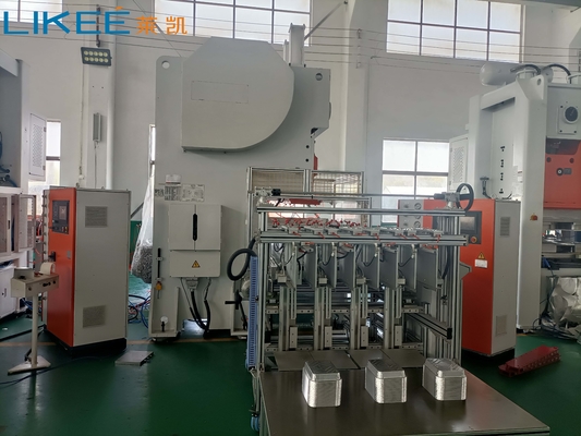 3 Ton Mitsubishi Brand PLC der Weisen-63 Aluminiumfolie-Nahrungsmittelbehälter, der Maschine herstellt