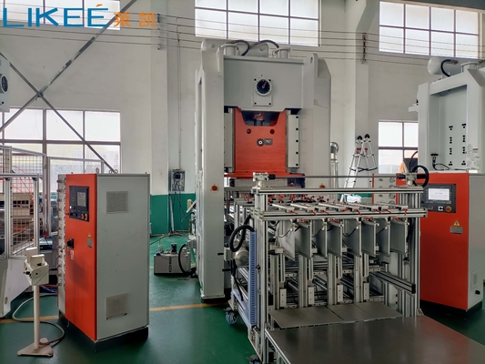 1-5 Hohlräume Kapazität Elektrische Aluminiumfolie Behälter Herstellung Maschine 380V 50HZ 3 Phase
