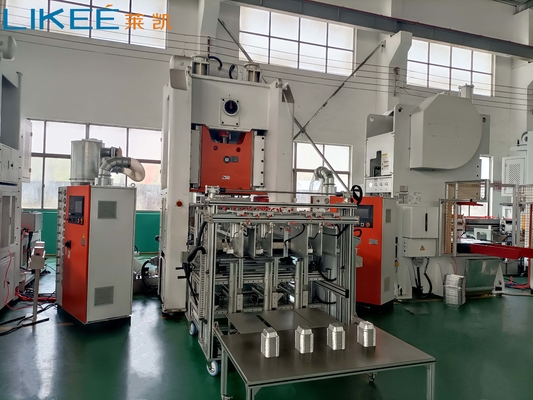 1-5 Hohlräume Kapazität Elektrische Aluminiumfolie Behälter Herstellung Maschine 380V 50HZ 3 Phase
