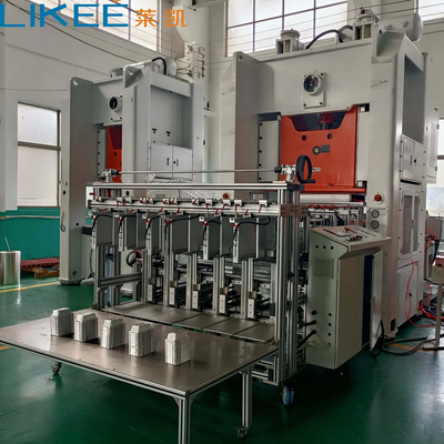 1250 × 1000 mm Bettplatte Abmessungen Aluminiumfolie Plattenmaschine Mitsubishi Inverter Direkt
