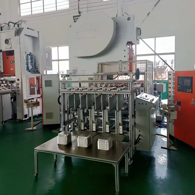 Industrielle Siemens Motor Aluminiumfolie Tray Maschine LK-T63 C Rahmen Hydraulikpresse
