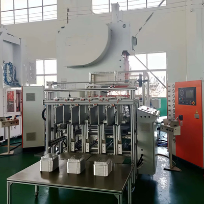 240mm Schlag Aluminium Lebensmittelbehälter Maschine mit 19,8KW Stromverbrauch und 9000 Pcs / Stunde Produktionskapazität