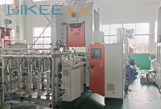 Elektrische Aluminium-Töpfermaschine mit einer Produktionsgeschwindigkeit von 36-70 Töpfen pro Stunde