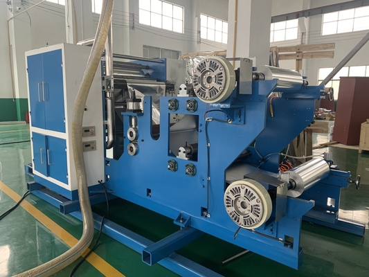 Lebensmittelverpackung V-Form 27kw Effizienz Automatische Aluminium-Pop-Out-Folien-Faltmaschine