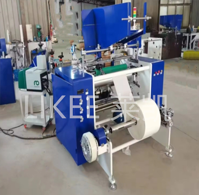 6 Wellen Berührungsbildschirm steuerbare Hausfolie Rollen Schlitter Rewinding-Maschine