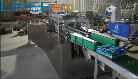 10-50 Kartons/min PLC-gesteuerte automatische Verpackungsmaschine für Aluminiumfolie