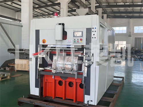Automatische Aluminiumfolie Deckel Liner Die Schneidemaschine mit manueller pneumatischer Sperrplatte
