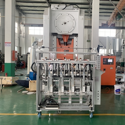 80 Tonnen Druck Aluminiumfolie Platte Herstellungsmaschine für vollautomatische USA Full Size Pan Produktionslinie Ausrüstung