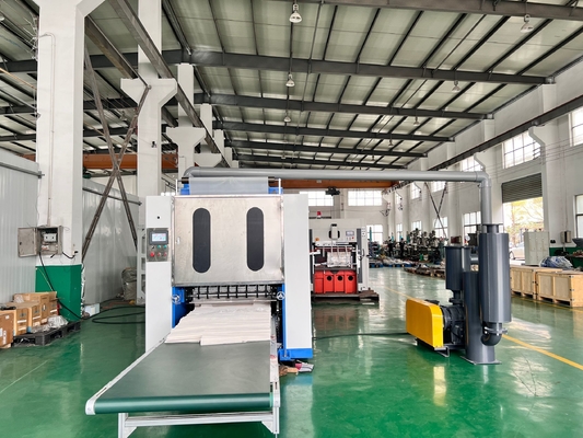 Vollautomatisches Innovationsmodell Plastikfolie-Schneidemaschine Pop-Up-Blattmaschine mit verstellbarer Geschwindigkeit