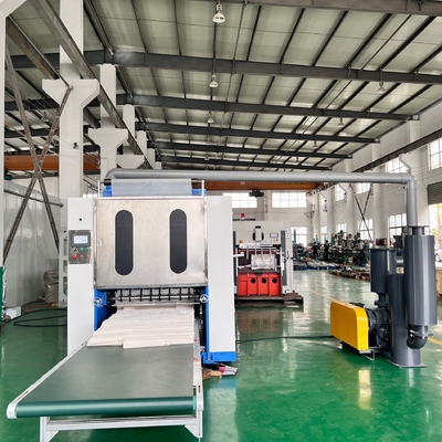 High Efficiency V Shape Aluminum Foil Pop Up Sheets Machine For Catering Food